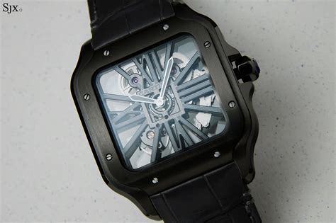 black cartier skeleton
